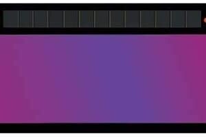 ArcOne S240DUOHorizontal Single Auto-Darkening Filter Welding 2 x 4" Shade 11/12