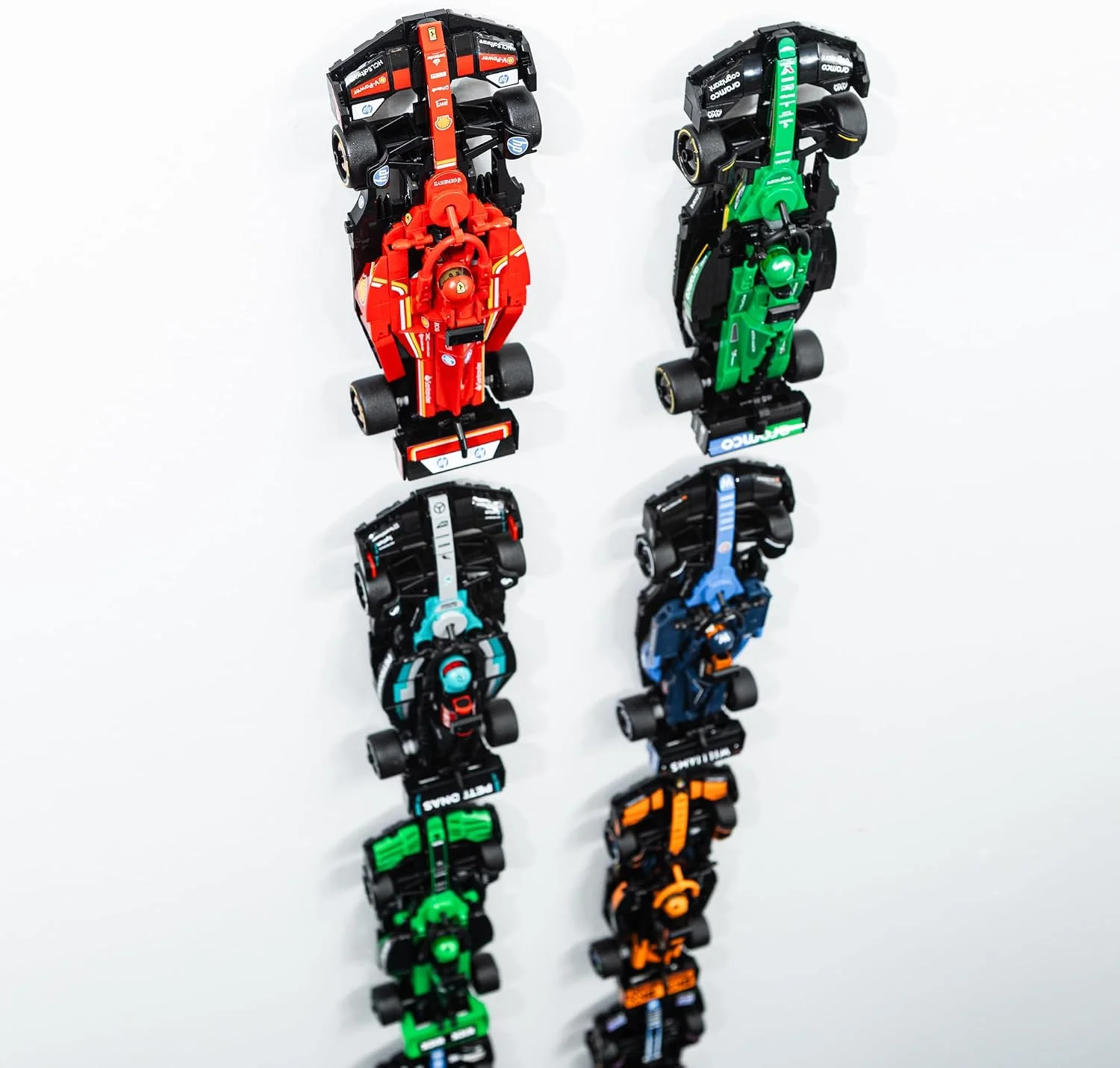 12 X Wall Mounts Compatible with Lego F1 Speed Champions Cars - Hooks for Car Displays - Compatible with All Speed Champions Sets (12 Pack) - Image 8