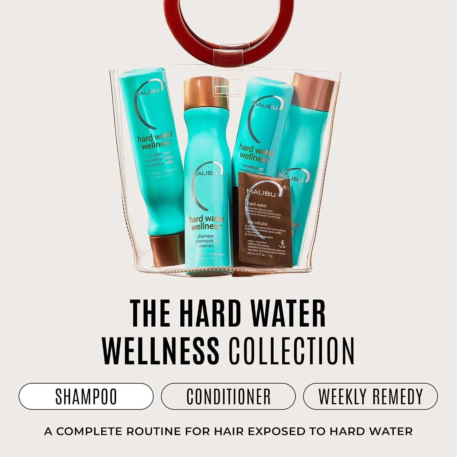 Malibu C Hard Water Wellness Shampoo 266ml - Image 8