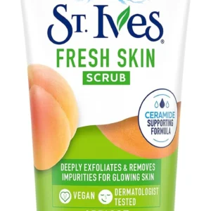 St. Ives Fresh Skin Invigorating Apricot Scrub Unisex, 1 Ounce