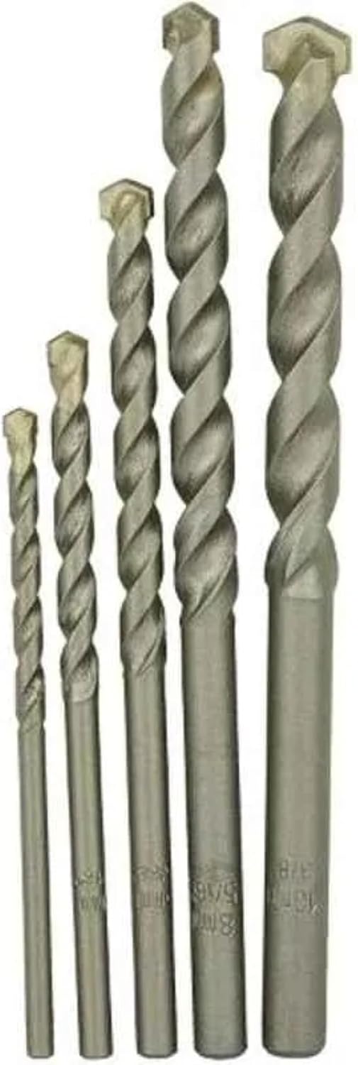 5-Piece Masonry Drill Bit Set Carbide 4-10 mm DT6952-QZ - Image 3
