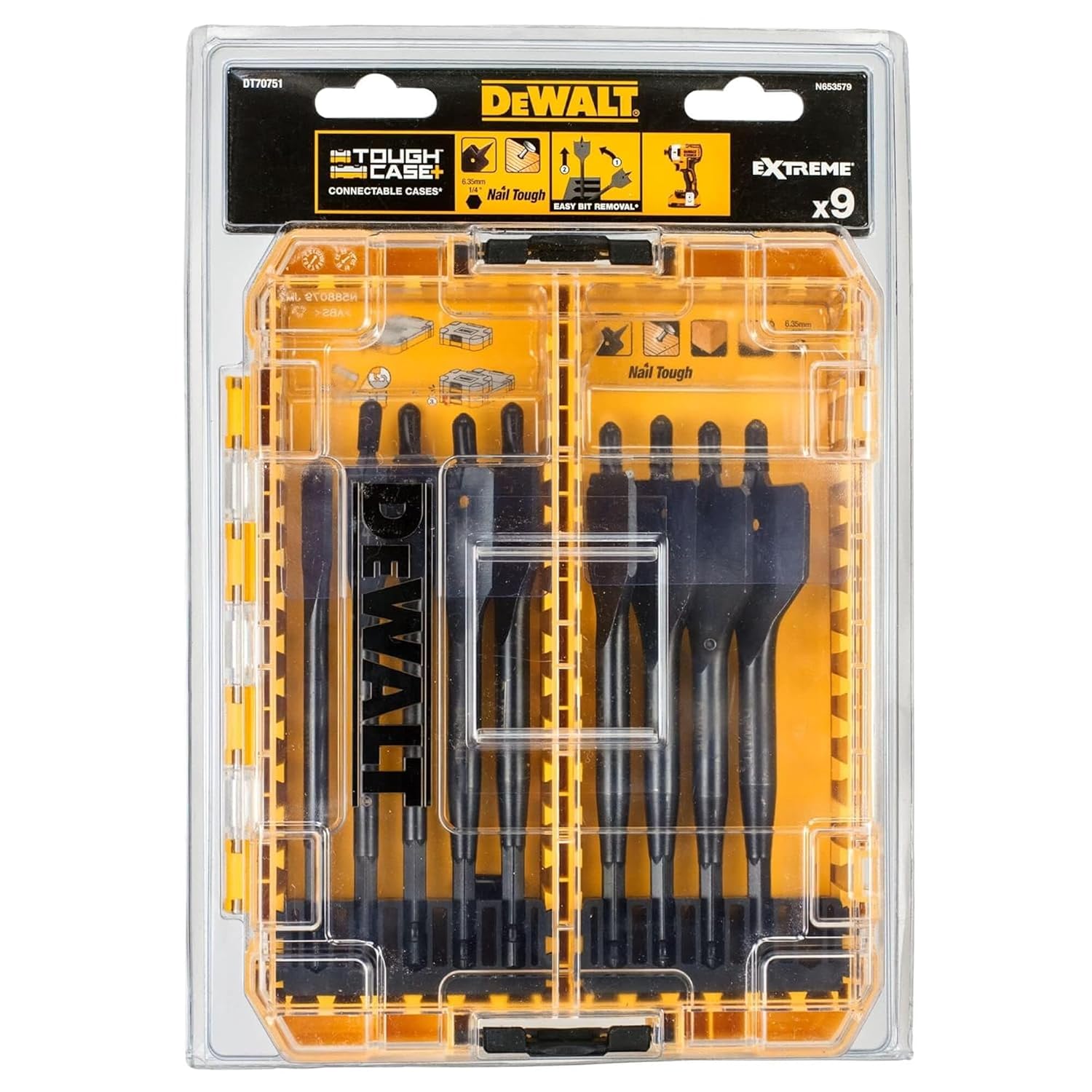 TOUGHCASE+ Drill Bit Set, Modular Storage, Impact Ready, DT70751-QZ - Image 6